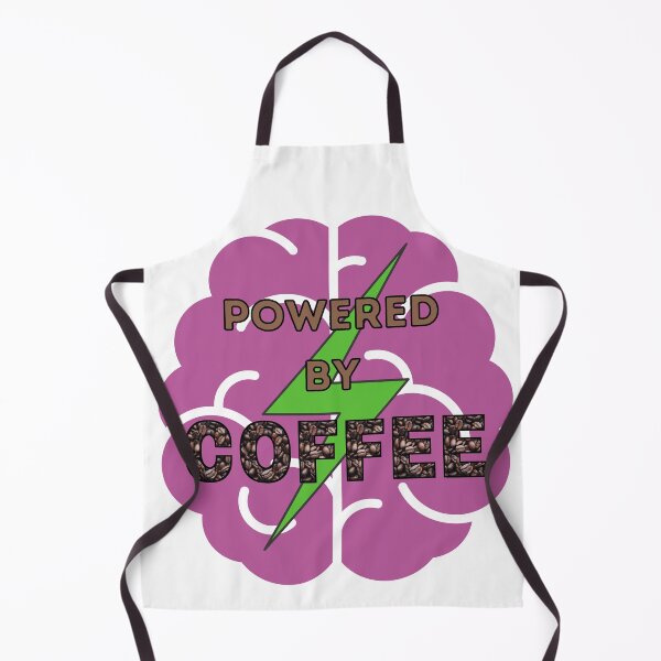 Item preview, Powered by Coffee designed and sold by NerdyByDesign.