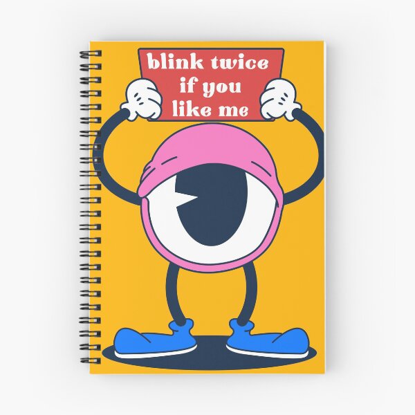 Item preview, Blink twice if you like me designed and sold by ClarkPOD.