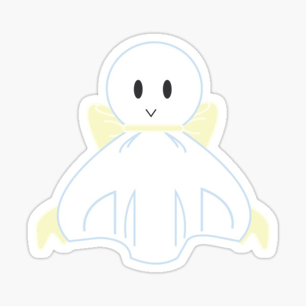 Yellow Teru Teru Bozu Sticker