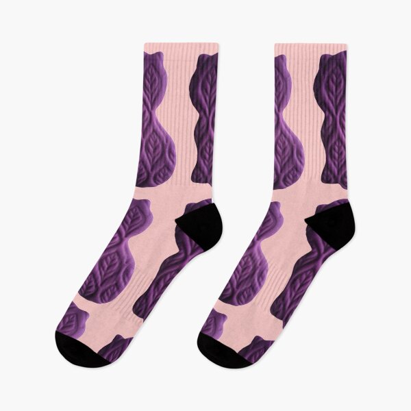 Item preview, Terra Catta Forest Cat ~ Fuchsia/Peach designed and sold by CatsMeowDesigns.