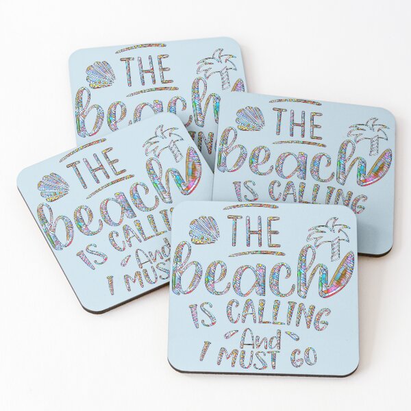 Item preview, The Beach is Calling and I Must Go designed and sold by CristalleLisa.