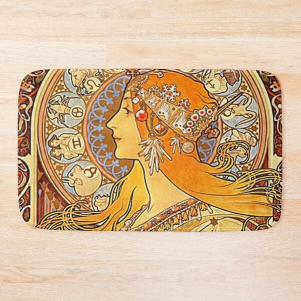Item preview, Alphonse mucha - zodiac designed and sold by Vivanne-art.