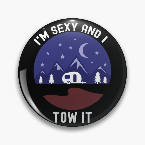 Item preview, I'm Sexy And I Tow It Funny Camping Retro Car And Star designed and sold by CoolCreative.