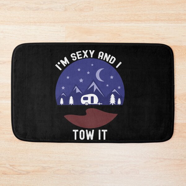 Item preview, I'm Sexy And I Tow It Funny Camping Retro Car And Star designed and sold by CoolCreative.