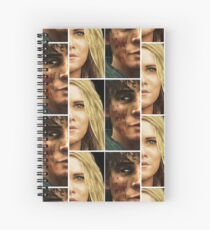 Bellarke portraits Spiral Notebook
