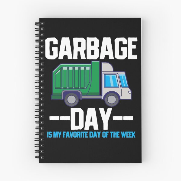 Item preview, Garbage Truck Garbage Day designed and sold by CreativeGiftShp.
