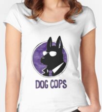 Dog Cops Women's Fitted Scoop T-Shirt