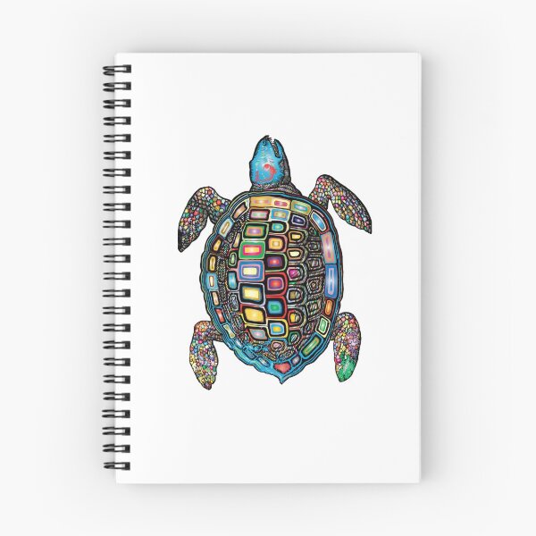 Item preview, Colourful artistic turtle for good luck . designed and sold by ArtHeaven6.
