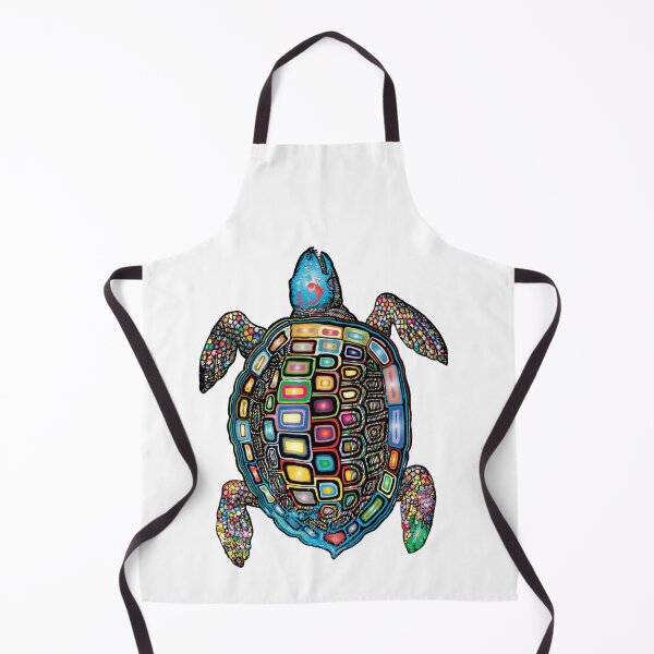 Item preview, Colourful artistic turtle for good luck . designed and sold by ArtHeaven6.