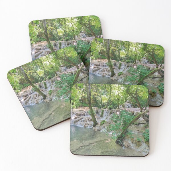 Item preview, Waterfall in the forest designed and sold by nelllkata.