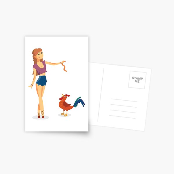 Cocktease Postcard
