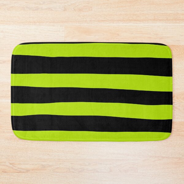 Item preview, Uneven Stripes - Lime Green and Black designed and sold by LAEC-Shop.
