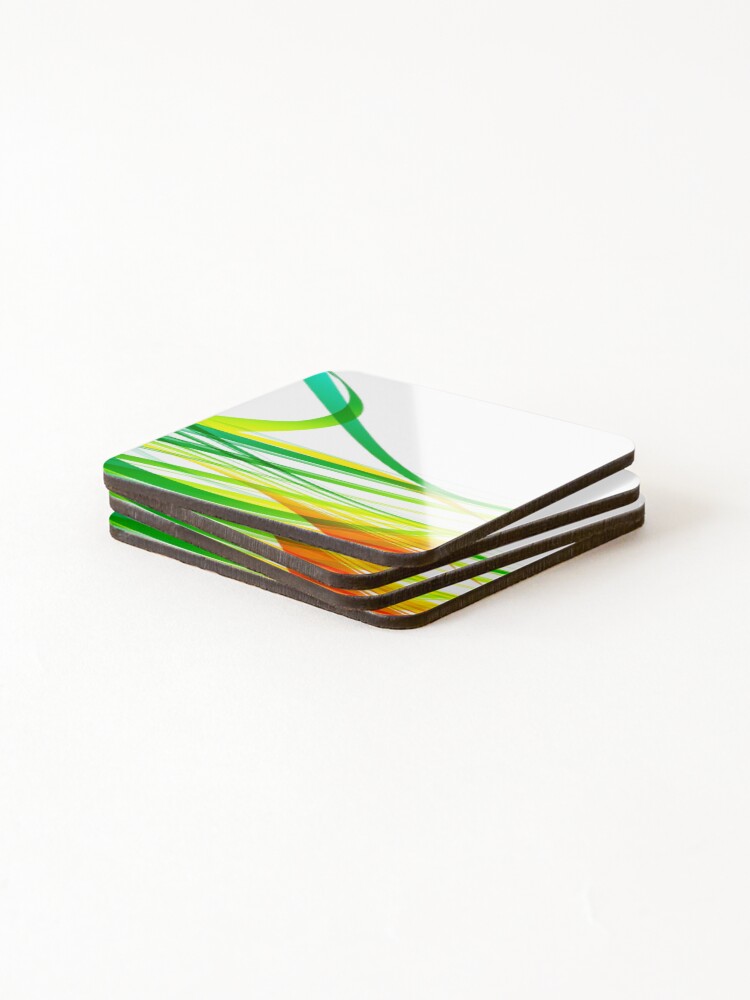 Thumbnail 4 of 5, Coasters (Set of 4), Abstract Pattern designed and sold by Irinapol.