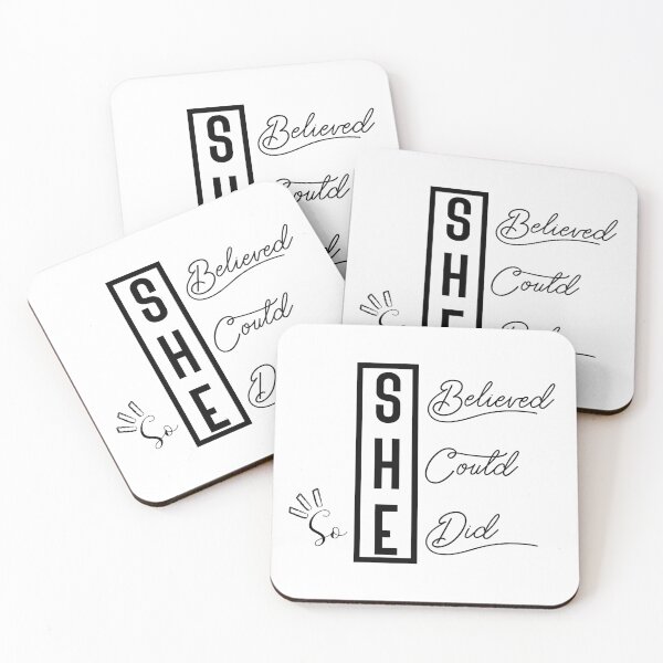 Item preview, She Believed She Could So She Did designed and sold by miraipa.