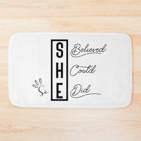 Item preview, She Believed She Could So She Did designed and sold by miraipa.