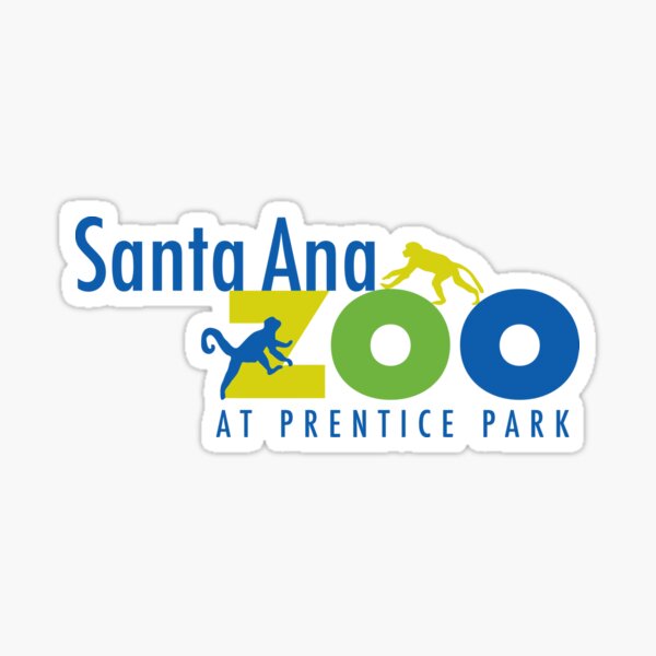 Item preview, Santa Ana Zoo Logo Design1 designed and sold by Halua-Shop.