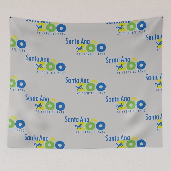 Item preview, Santa Ana Zoo Logo Design1 designed and sold by Halua-Shop.