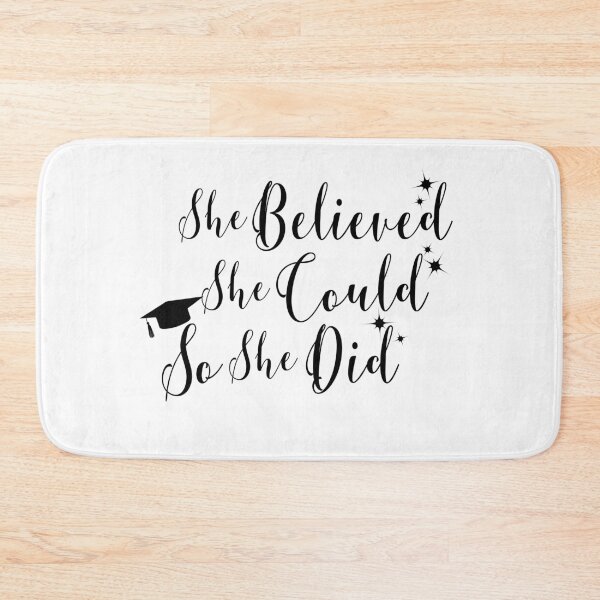 Item preview, She Believed She Could So She Did designed and sold by miraipa.