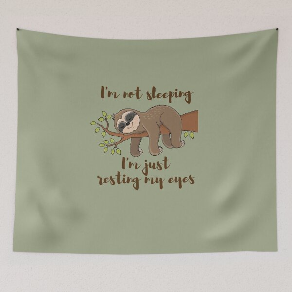 Item preview, I'm not sleeping  designed and sold by Growwithme.