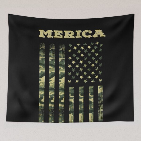 Item preview, US Army Flag, camouflage designed and sold by Sam Artist.