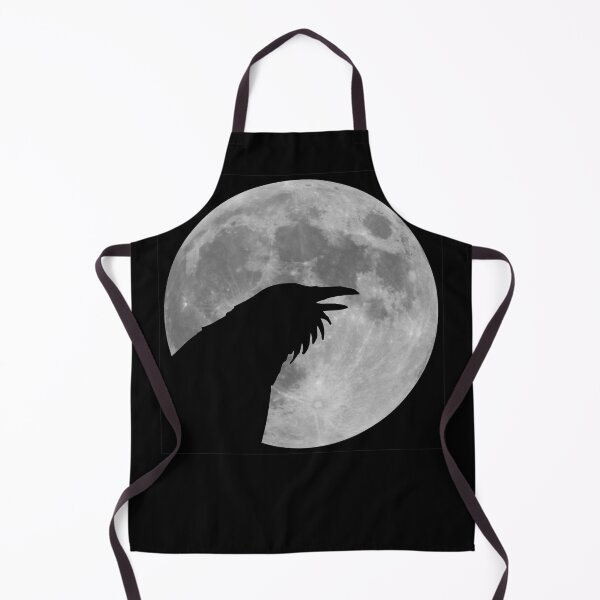 Item preview, Raven in front of the moon designed and sold by wikingershirts.