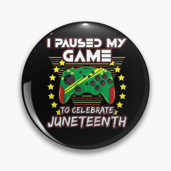 Item preview, Kids Juneteenth Gamer Paused My Video Game June 19th Black Pride designed and sold by musgroveart.