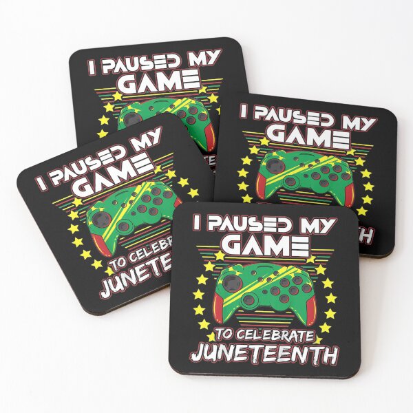 Item preview, Kids Juneteenth Gamer Paused My Video Game June 19th Black Pride designed and sold by musgroveart.