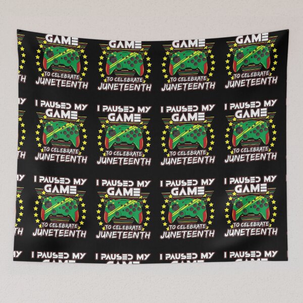 Item preview, Kids Juneteenth Gamer Paused My Video Game June 19th Black Pride designed and sold by musgroveart.