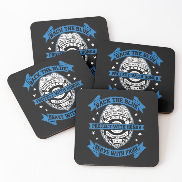 Item preview, Back The Blue - Blue Line Police Officer Cop T-Shirt designed and sold by Dragon-Copeha.