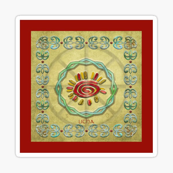 Litha Summer Solstice Sticker