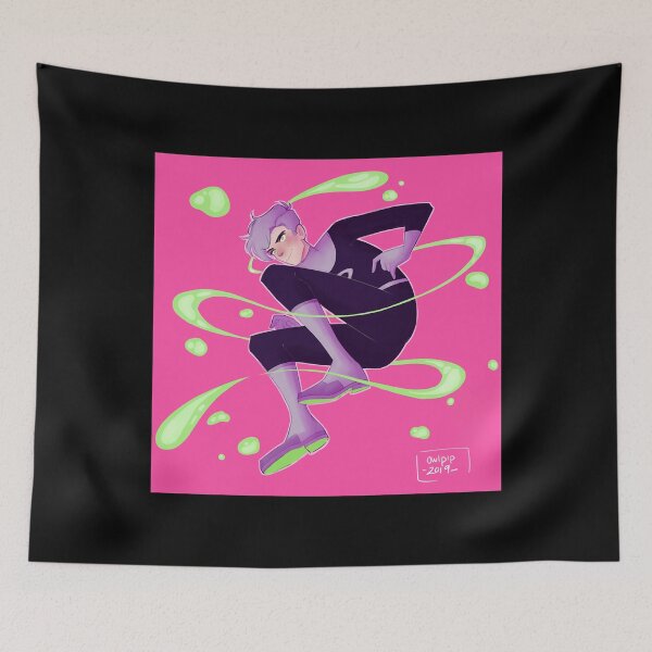 Item preview, Danny cartoon Phantom pink poster designed and sold by KinneyMary.