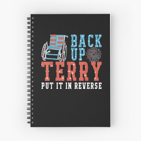 Item preview, Back Up Terry Put It In Reverse 4th July Us Flag Fireworks T-Shirt designed and sold by Dragon-Copeha.