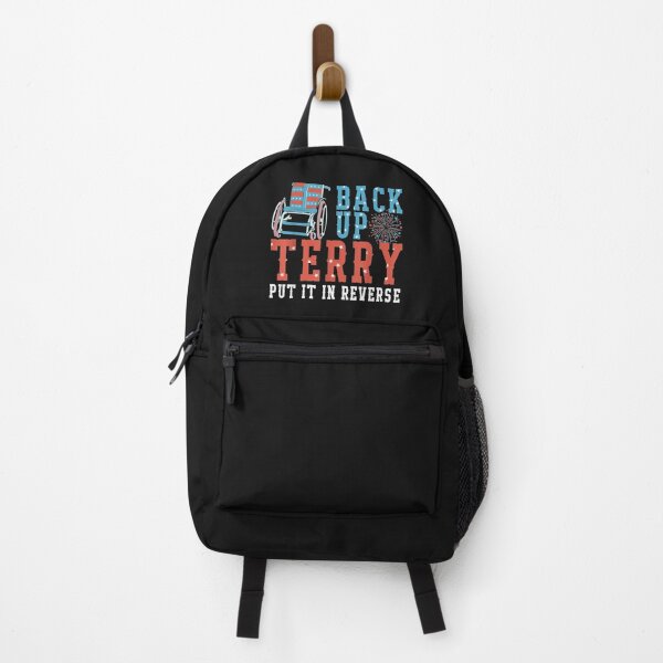 Item preview, Back Up Terry Put It In Reverse 4th July Us Flag Fireworks T-Shirt designed and sold by Dragon-Copeha.