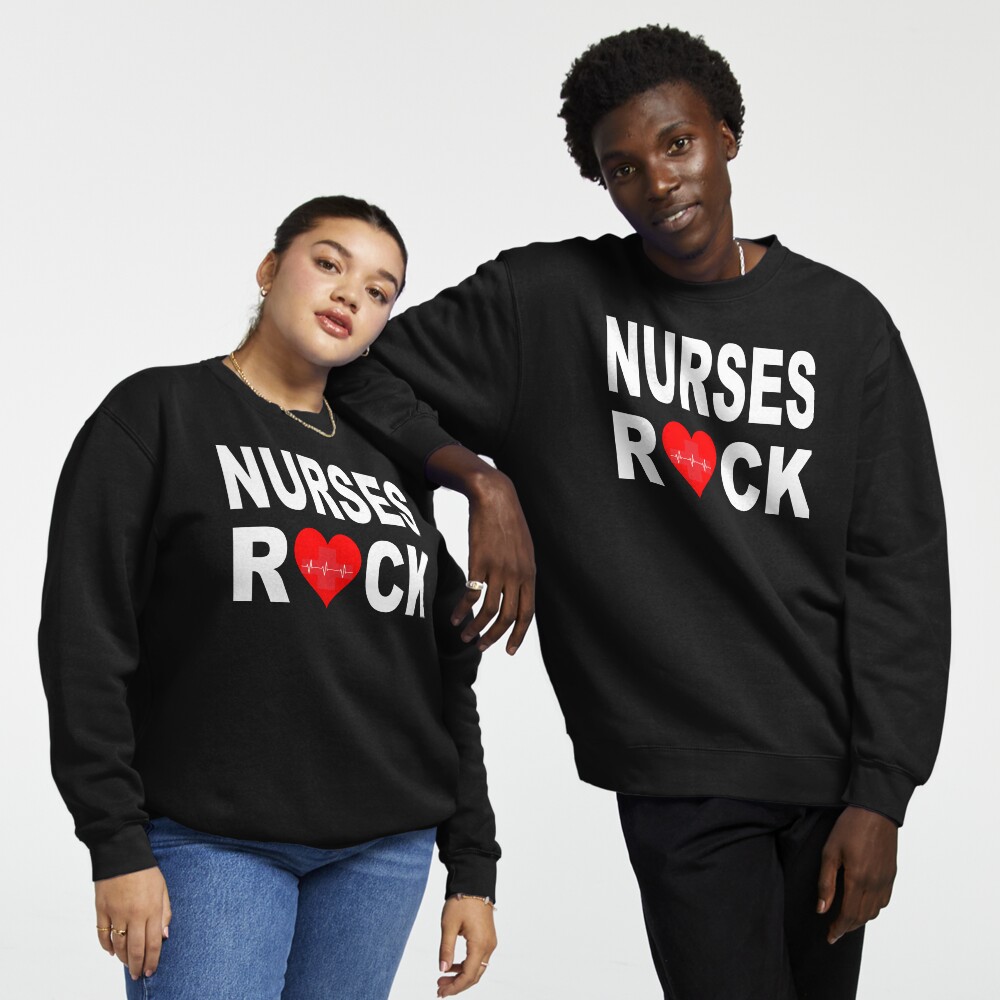 Nurses rock t shirt top