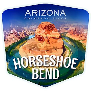 Artwork thumbnail, Horseshoe Bend T-ShirtHorseshoe Bend Arizona by PalmAugus