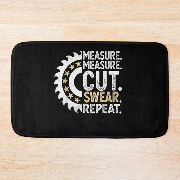 Item preview, Funny Dad Daddy Measure Cut Handyman Woodworker Father Day designed and sold by musgroveart.