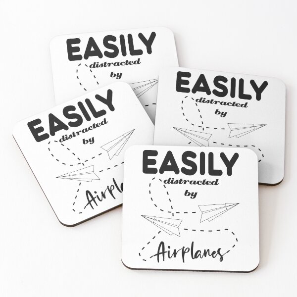 Item preview, Easily Distracted By Airplanes designed and sold by superdumb70.