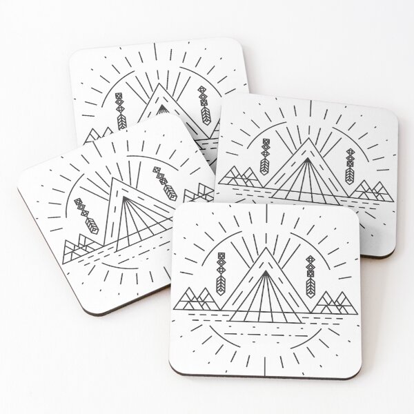 Item preview, Mountain Line art  designed and sold by Santiago Monsalve.