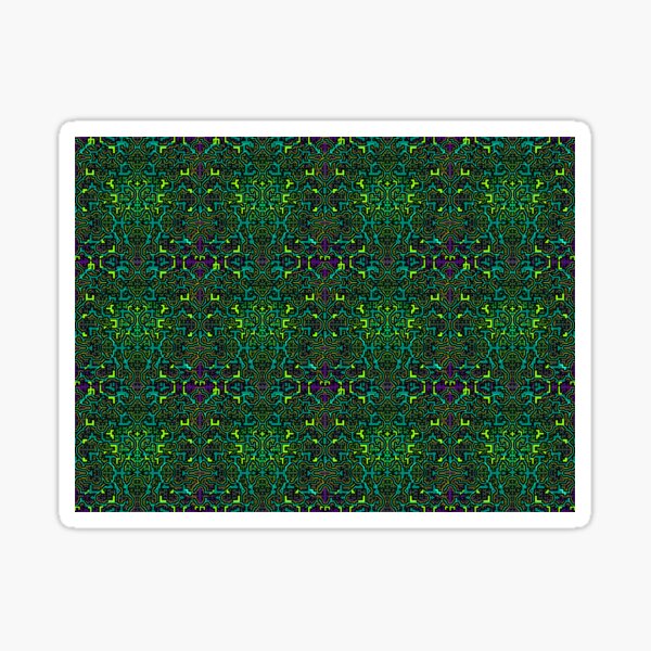 Crocodile Shipibodigital Sticker