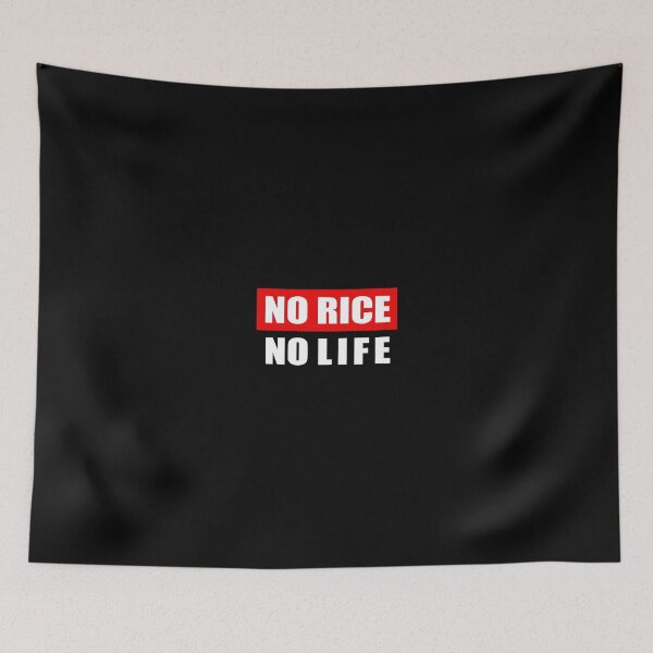 Item preview, No Rice No Life designed and sold by llcockroge.