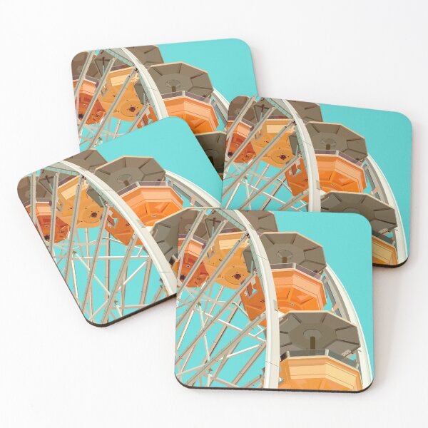 Item preview, Orange Ferris Wheel designed and sold by Doodleslover.