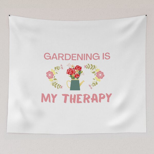Item preview, Gardening Is My Therapy t-shirt designed and sold by fadouades.