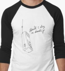 Stranger Things Will Walkie Talkie Men's Baseball ¾ T-Shirt