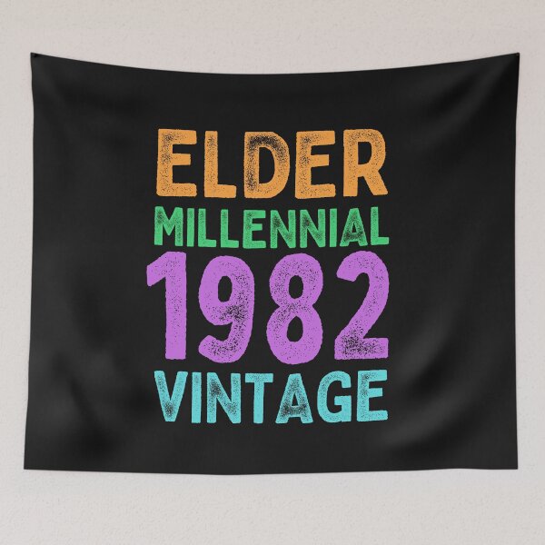 Item preview, Elder Millennial 1982 Vintage (different years available) designed and sold by DesignsofNote.
