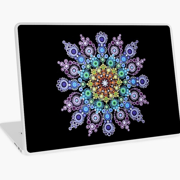 August 2015 Mandala Laptop Skin