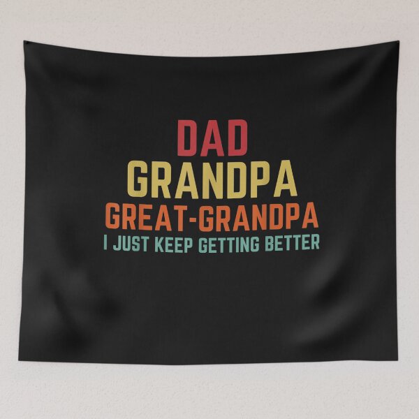 Artikelvorschau, Fathers Day Gift from Grandkids Dad Grandpa Great Grandpa T-Shirt entworfen und verkauft von Dragon-Copeha.