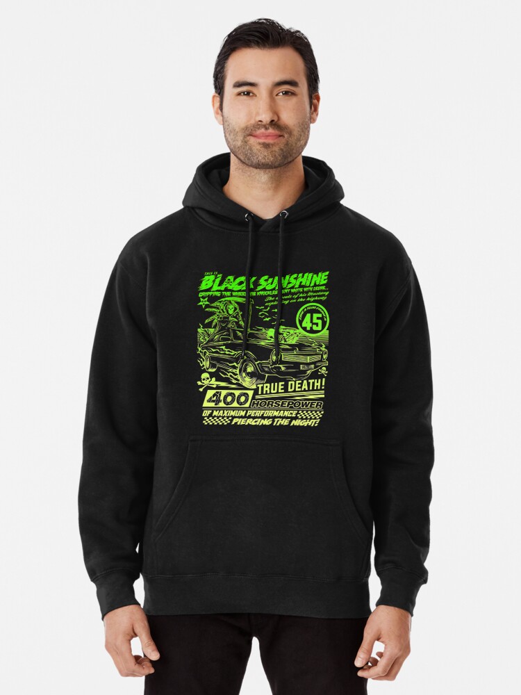 White outlet zombie hoodie