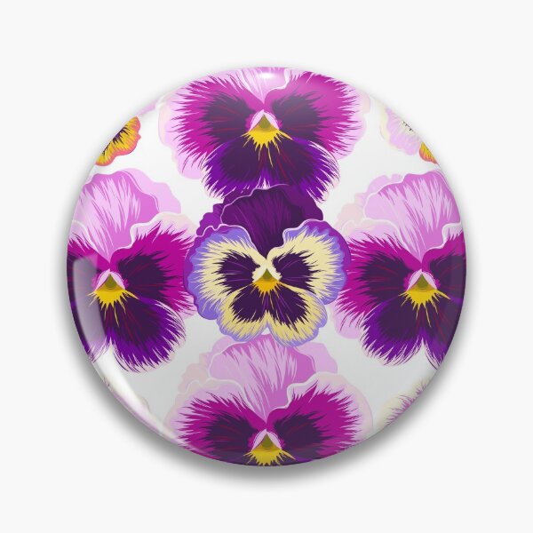 Item preview, Pink and Purple Garden Pansy design designed and sold by PinkArtDesigns.