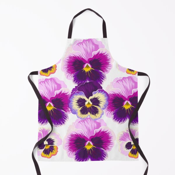 Item preview, Pink and Purple Garden Pansy design designed and sold by PinkArtDesigns.