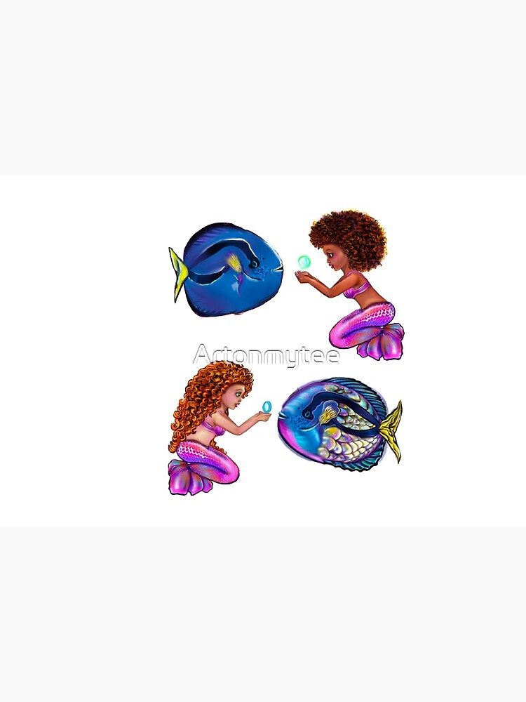 Best fishing gifts for fish lovers 2022. anime mermaid with blue